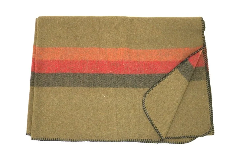 Seller listing photo: German army wool blanket